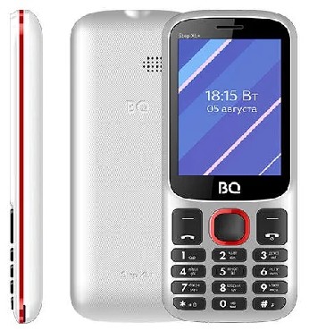 Телефон мобильный "BQ" 2820 Step XL+ White/Red