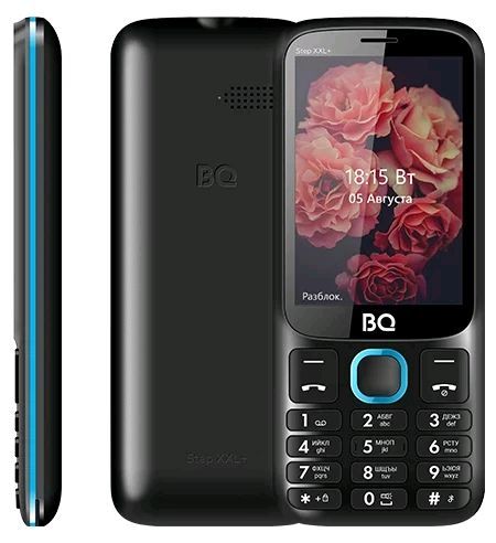 Телефон мобильный "BQ" 3590 Step XXL+ Black/Blue