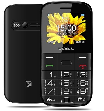 Телефон мобильный "TeXet" TM-B227 Black (2 SIM)
