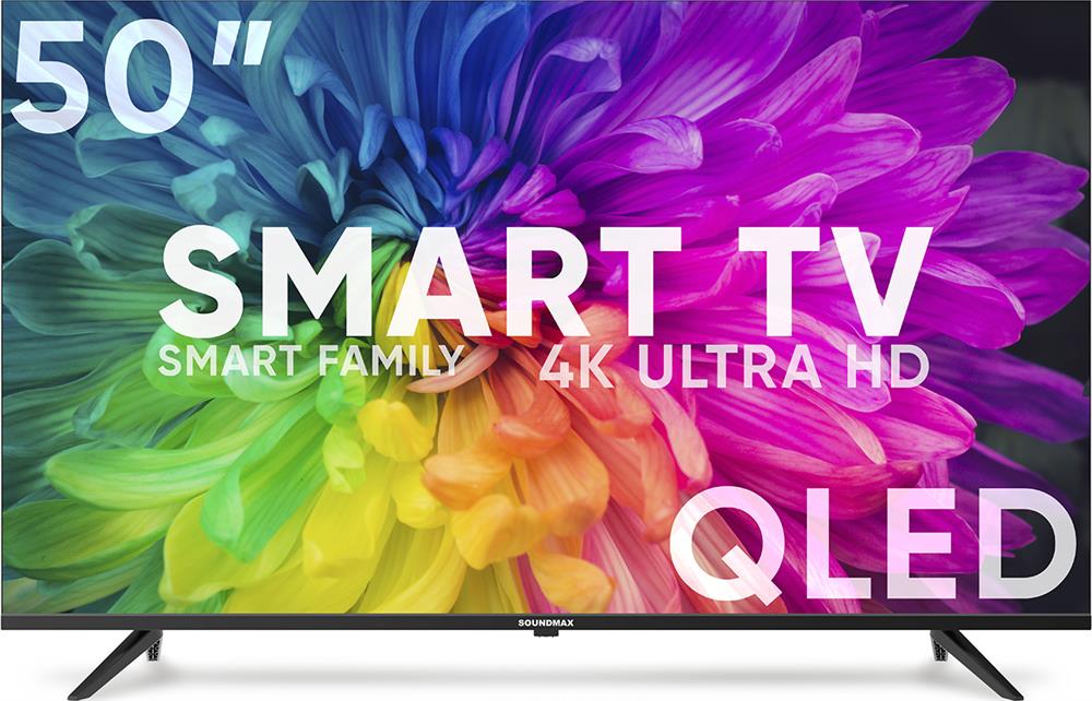 Телевизор "Soundmax" SM-QLED50T21SU\Q