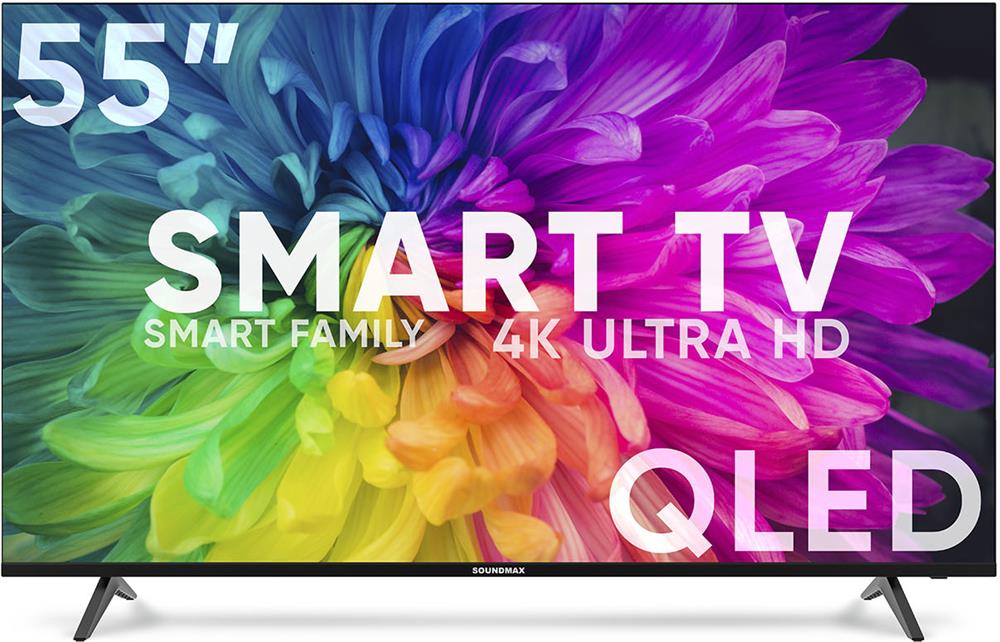 Телевизор "Soundmax" SM-QLED55T21SU\Q