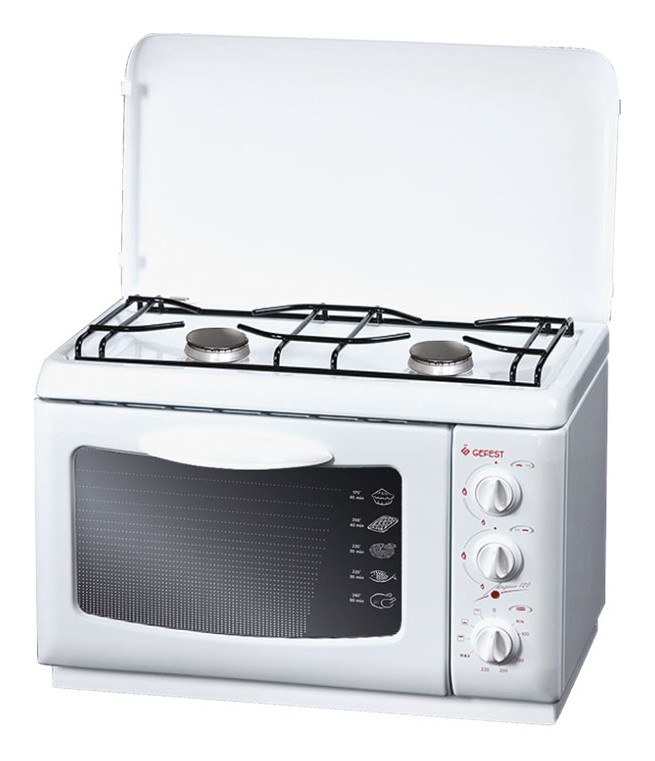 Комбинированная плита "Gefest" ПГЭ120, 2 комф., эл. духовка