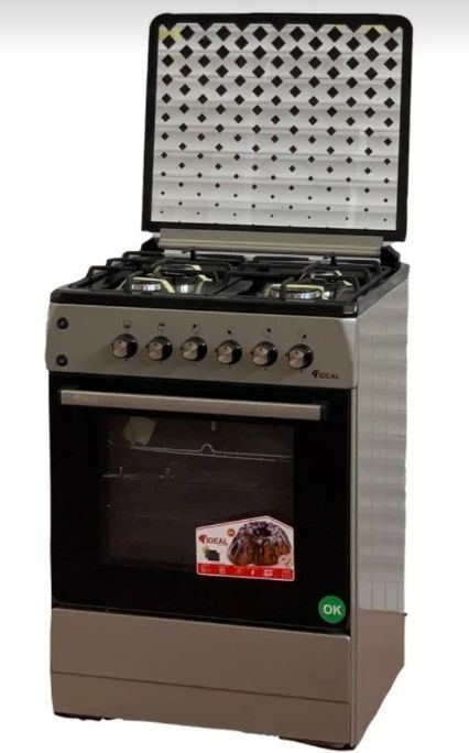 Комбинированная плита "Ideal" L280 ГК чуг.серый