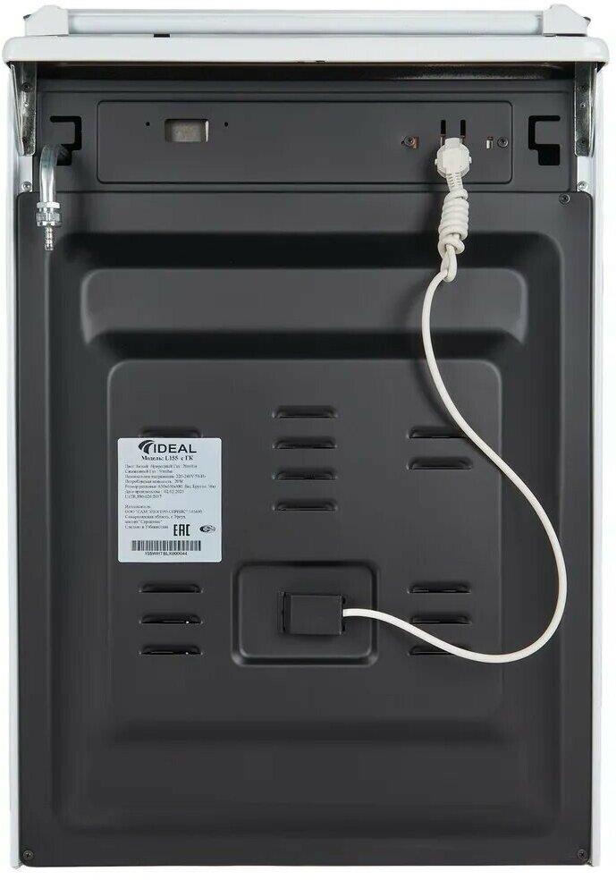 Комбинированная плита "Ideal" L155 ГК чуг.белый