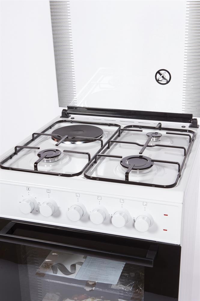 Комбинированная плита "Vesta" Valencia VKE50 10-E Белый EX