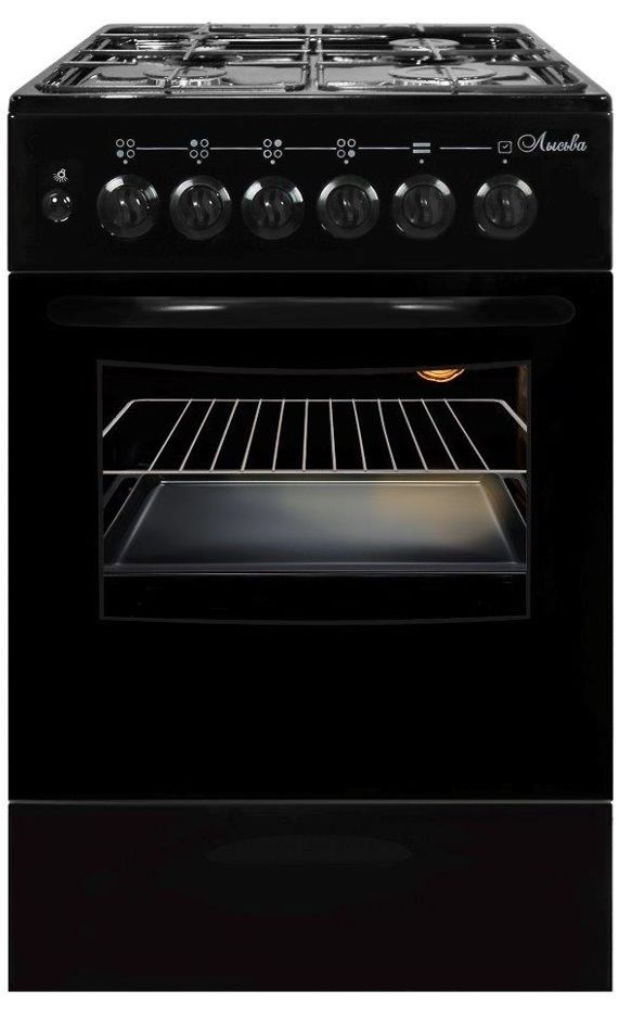 Газовая плита "Лысьва" ГП 40р0 МС-2у черная