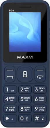 Телефон мобильный "Maxvi" P99 Blue