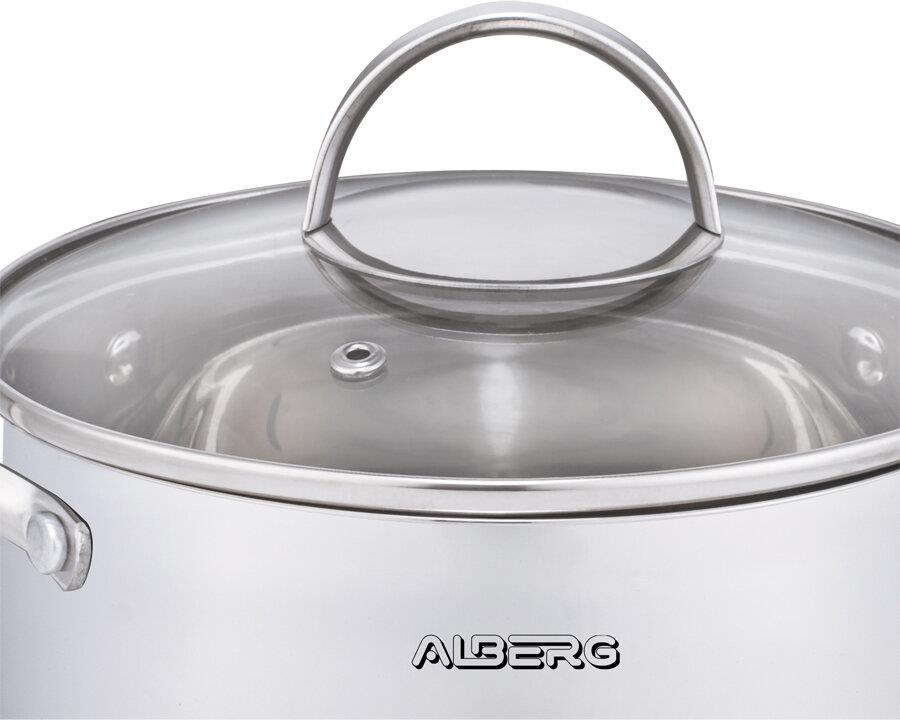 Набор кастрюль "ALBERG" AL-2014 6 предметов