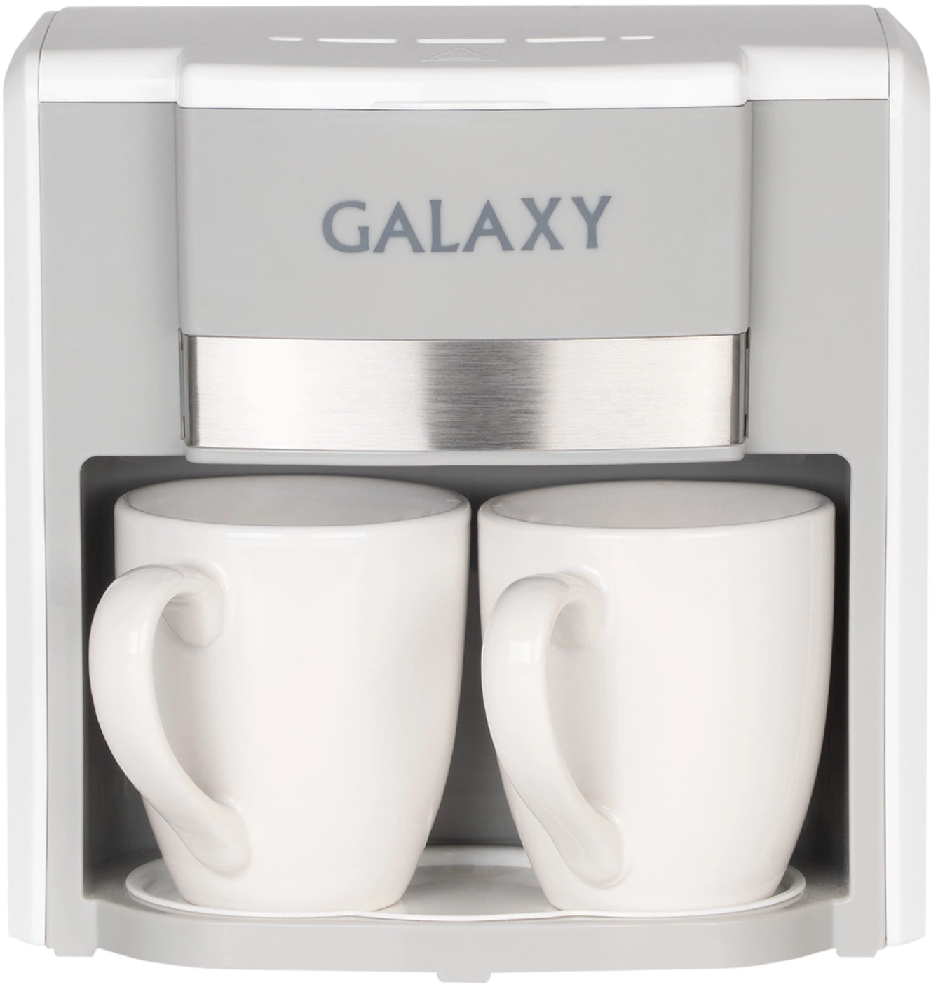 Кофеварка "Galaxy" GL0708 белый