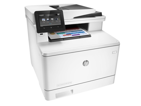 МФУ "HP" LaserJet 137fnw (4ZB84A) A4 белый