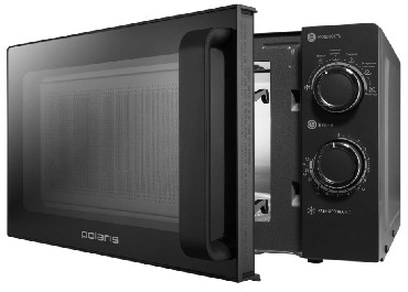 СВЧ-печь"Polaris" PMO2001 RUS, соло, 20 л, Графитовый