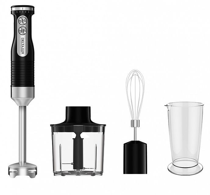 Блендер "Delta" LUX DE-7004B черный