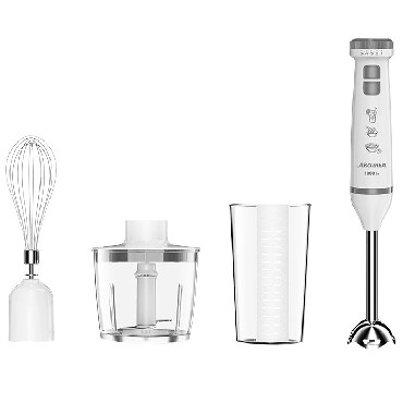 Блендер "Аксинья" КС-307В белый с серым