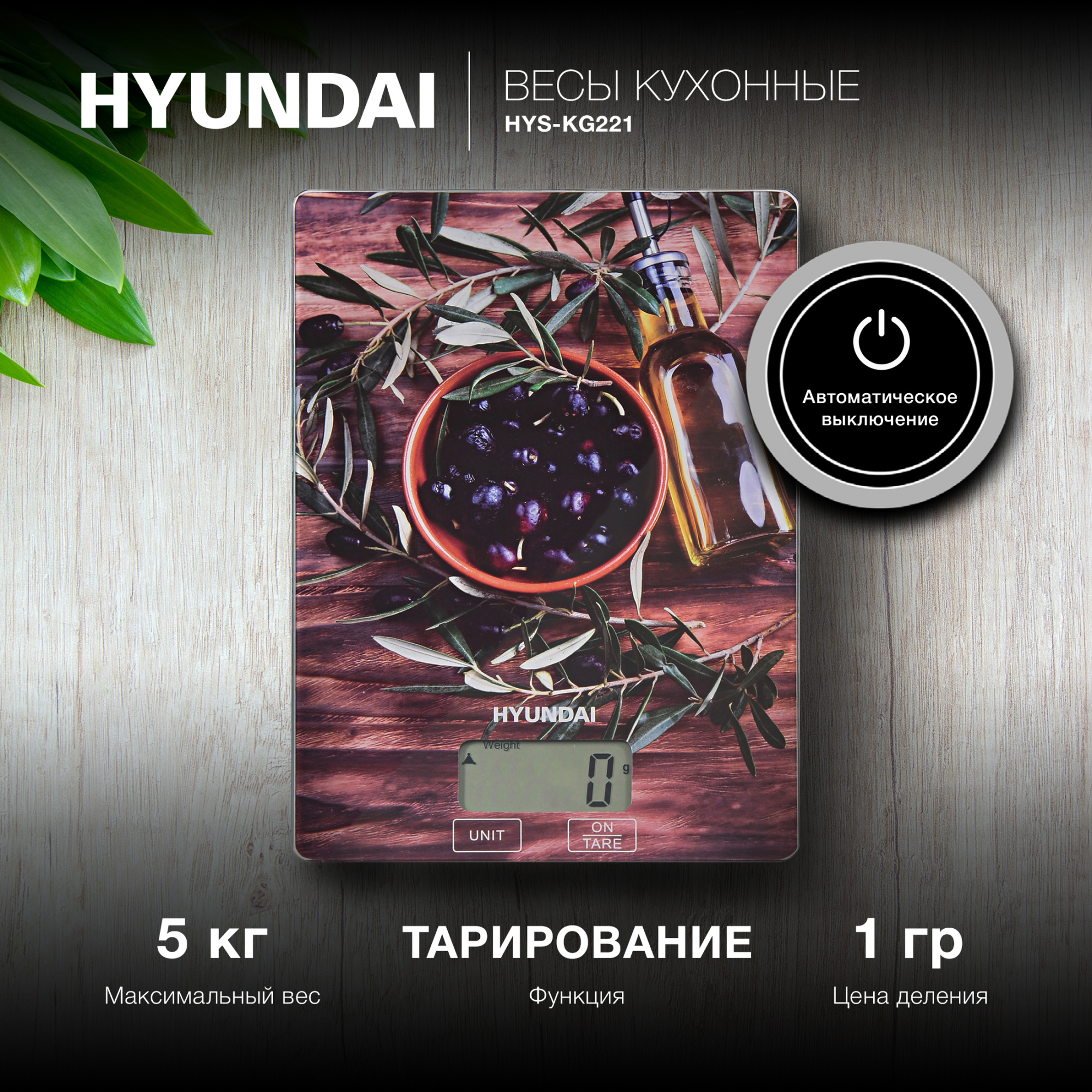 Весы "Hyundai" HYS-KG221