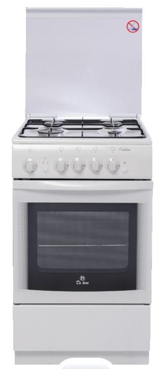 Газовая плита "De Luxe" 5040.36г (кр) белый