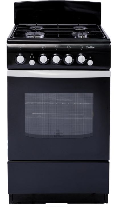 Газовая плита "De Luxe" 5040.36г (щ) черный