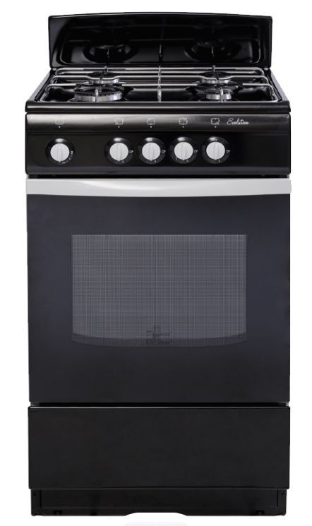 Газовая плита "De Luxe" 5040.38г щ черн.