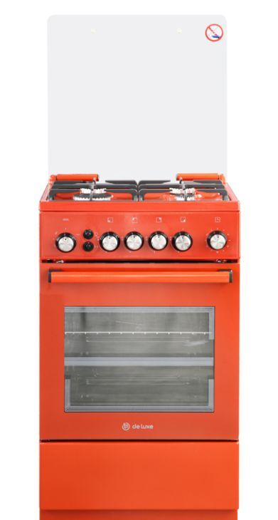 Газовая плита "De Luxe" 5040.40г (кр) чр 017
