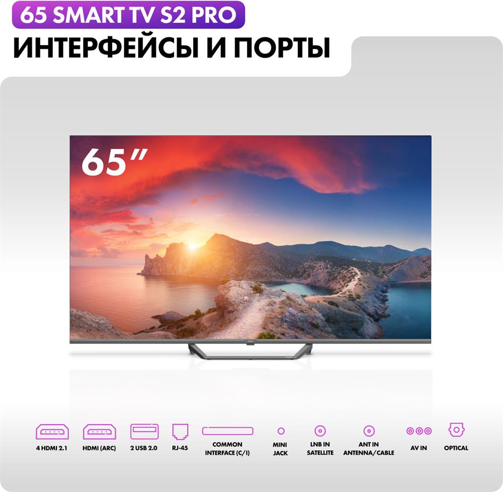 Телевизор "Haier" 65 Smart TV S2 Pro