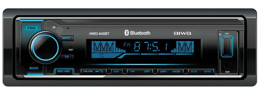 Автопроигрыватель "AIWA" HWD-640BT MP3/WMA