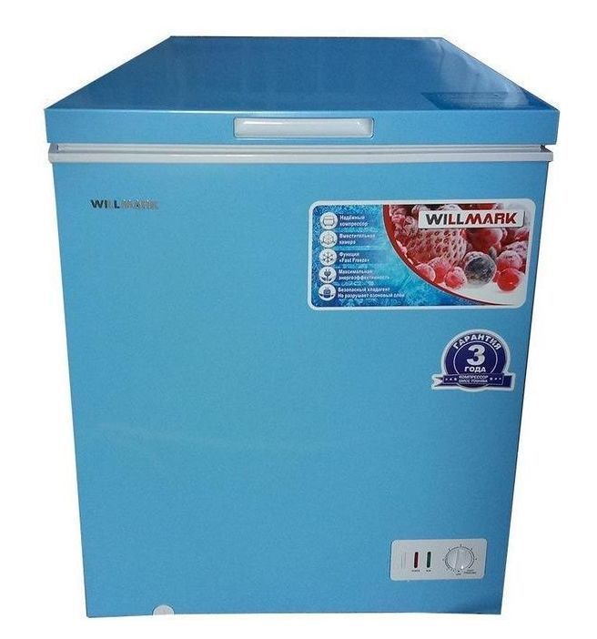 Ларь-морозильник "Willmark" CF-170CS голубой