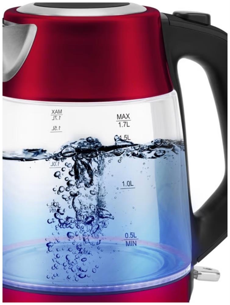 Чайник "Polaris" PWK1760СGL красный