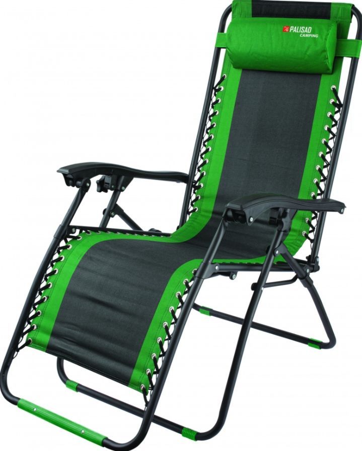 Кресло-шезлонг "Polisad" Camping 69606 складное, многопозиционное 160х63,5х109