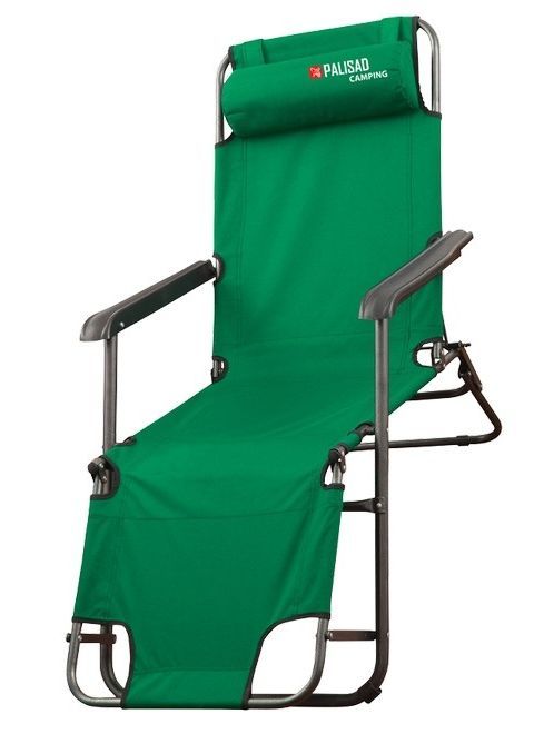 Кресло-шезлонг "Polisad" Camping 69587 двухпозиционное 156х60х82