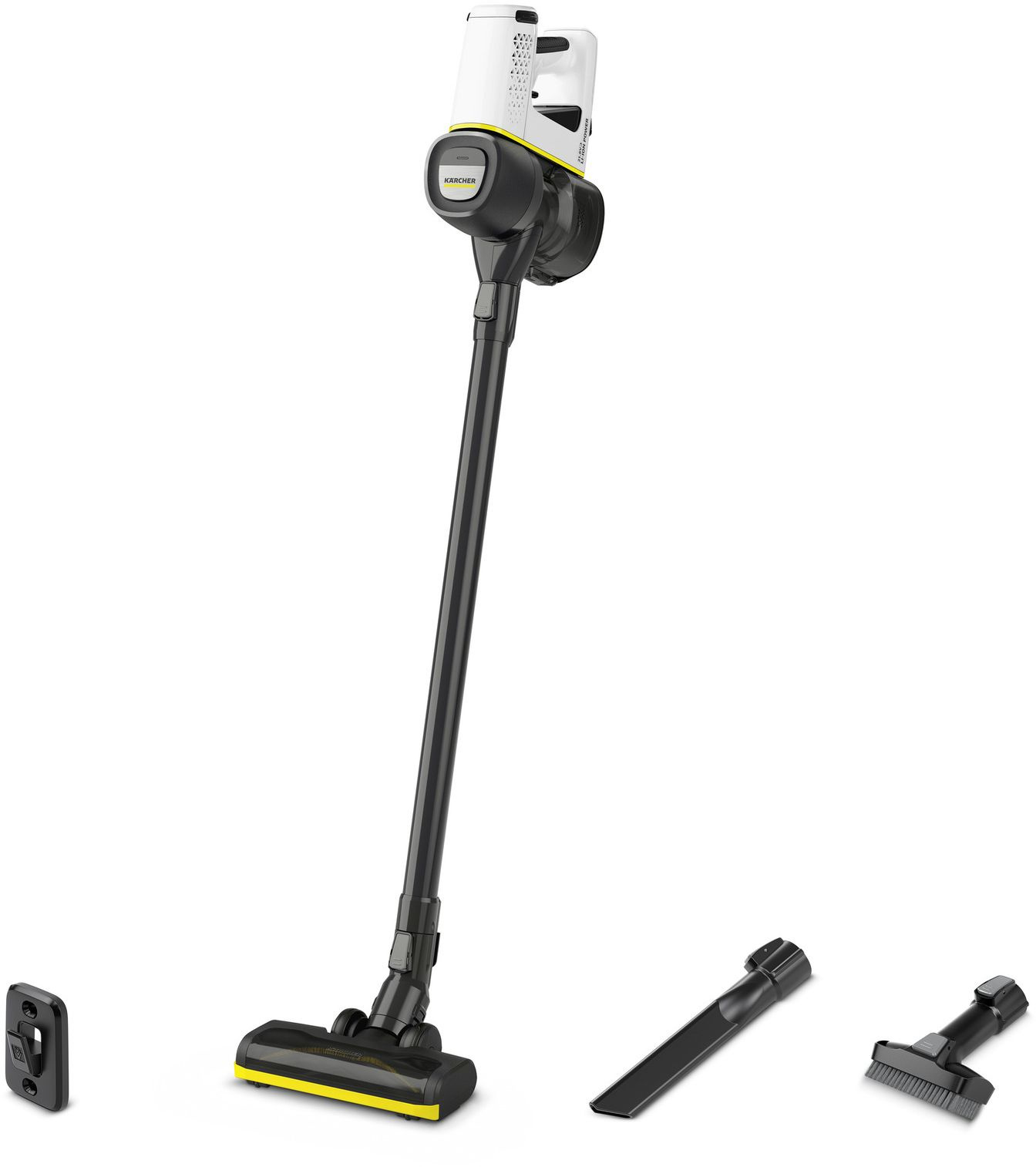 Пылесос "Karcher" VC4 Cordless myHome, 140Вт, белый/серый [1.198-630.0]