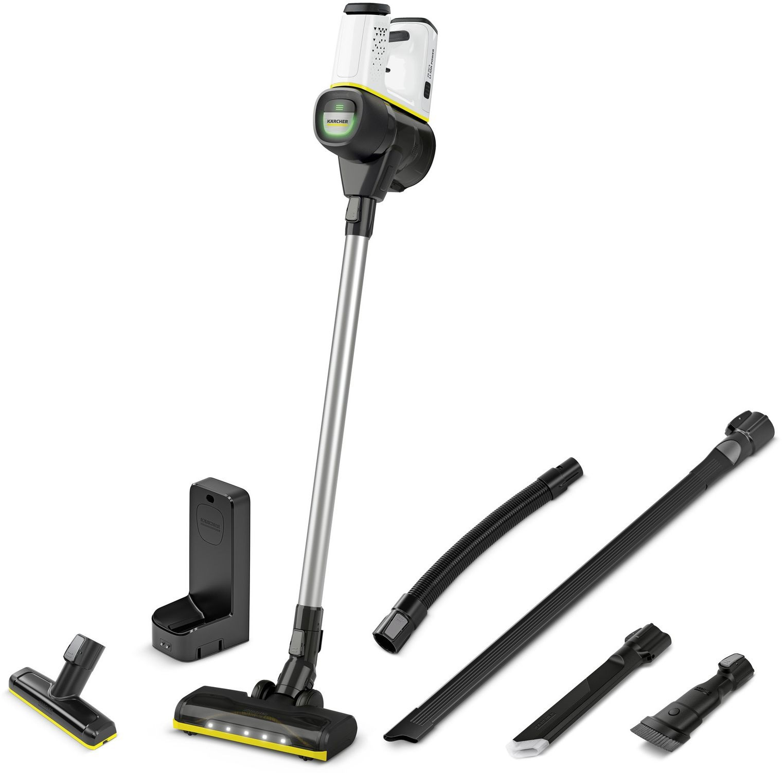 Пылесос "Karcher" VC6 Cordless ourFamily Car, 250Вт, черный/белый [1.198-672.0]