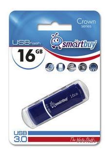 Флеш-диск "Smartbuy" 16GB CROWN BLUE USB 3.0