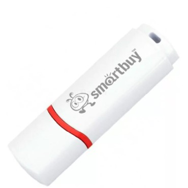 Флеш-диск "Smartbuy" 64GB CROWN WHITE