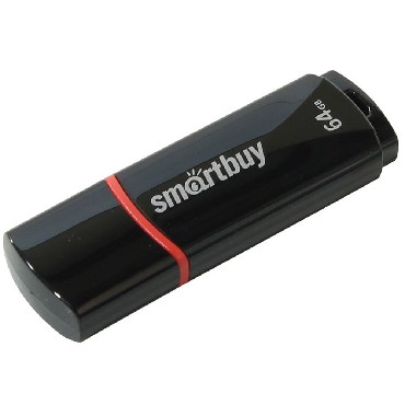 Флеш-диск "Smartbuy" 4GB CROWN BLACK