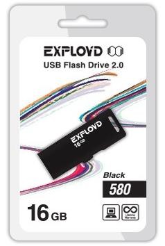 Флеш-диск "Exployd" 16GB-580-черный