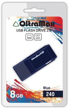 Флеш-диск "Oltramax" OM-8GB-240-синий
