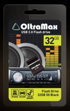 Флеш-диск "Oltramax" OM032GB-mini-50-B черный