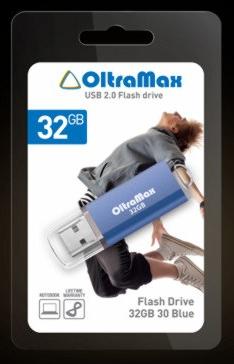 Флеш-диск "Oltramax" 32GB 30 синий