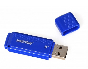 Флеш-диск "Smartbuy" 8GB DOCK BLUE