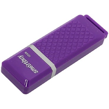 Флеш-диск "Smartbuy" 8GB QUARTZ SERIES VIOLET