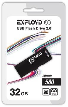 Флеш-диск "Exployd" 32GB-580-черный