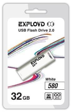 Флеш-диск "Exployd" 32GB-580-белый