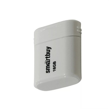 Флеш-диск "Smartbuy" 16GB LARA WHITE