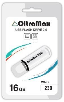 Флеш-диск "Oltramax" OM-16GB-230-белый