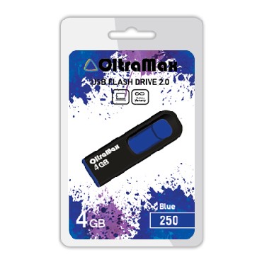 Флеш-диск "Oltramax" OM-4GB-250-синий
