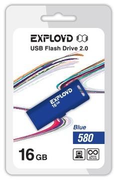 Флеш-диск "Exployd" 16GB-580-синий