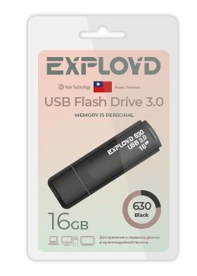 Флеш-диск "Exployd" EX-16GB-630-Black
