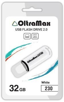 Флеш-диск "Oltramax" OM-32GB-230-белый