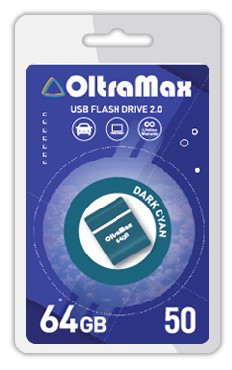 Флеш-диск "Oltramax" OM-64GB-50-Dark Violet 2.0