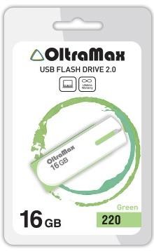 Флеш-диск "Oltramax" OM-16GB-220-зеленый
