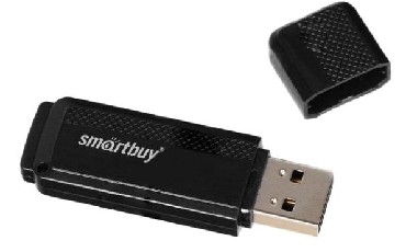 Флеш-диск "Smartbuy" 16GB DOCK BLACK USB 3.0